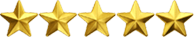 5 Star Reviews